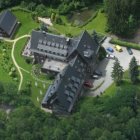 Jagdhaus Waldidyll Erzgebirge